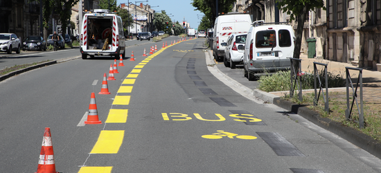 De nouveaux aménagements pour les cyclistes à Bordeaux