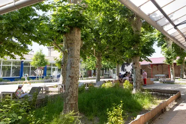 Cour de l'école élémentaire Prévert