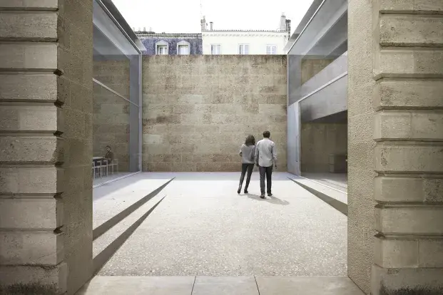 Vue 3D des futurs espaces du madd-bordeaux.
