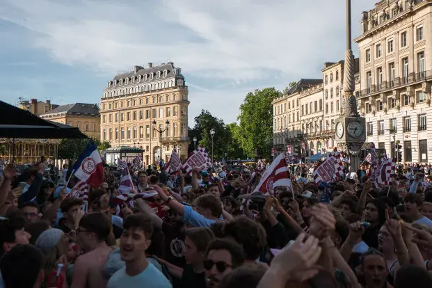 Fans UBB à la Comédie.