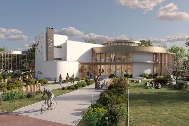 Croquis du centre d'animation après travaux