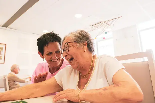 Dans une résidence senior de la Ville
