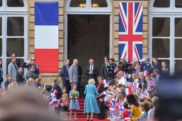 La visite du Roi Charles III, en 2023.