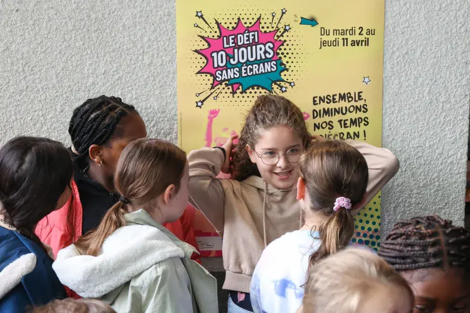 10 jours sans écrans à l'école élémentaire Carles Vernet