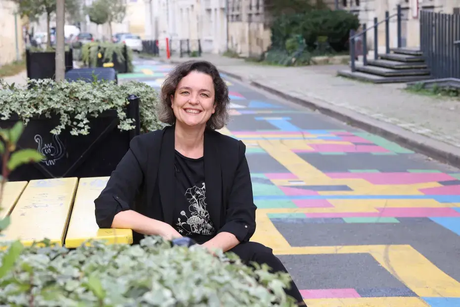 Camille Choplin, maire-adjointe du quartier Nansouty/Saint-Genès