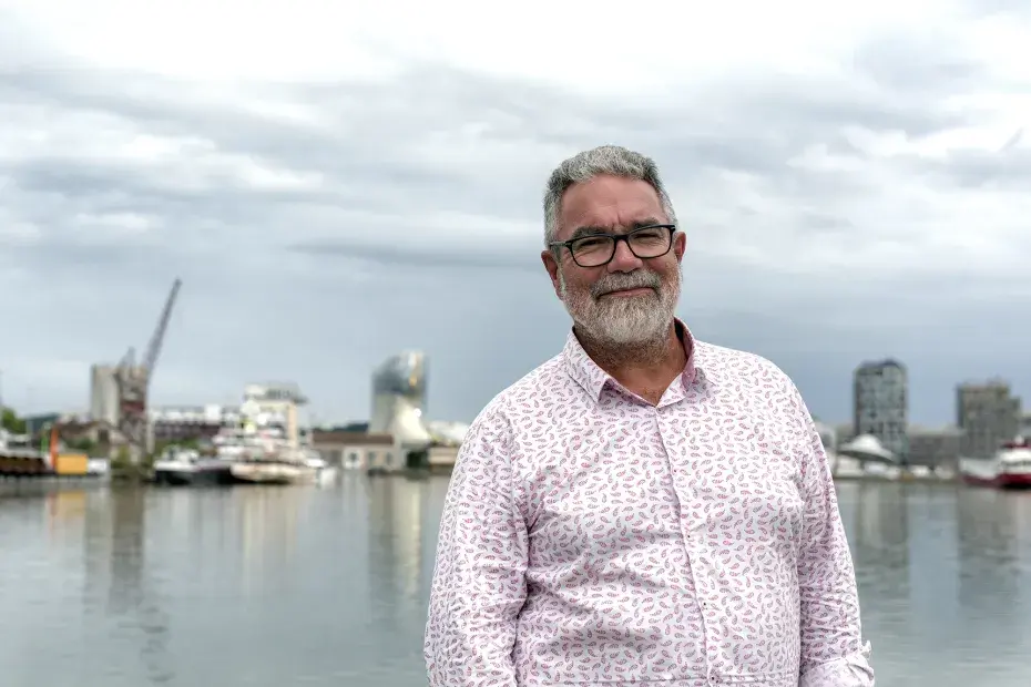 Vincent Maurin, maire-adjoint du quartier Bordeaux maritime