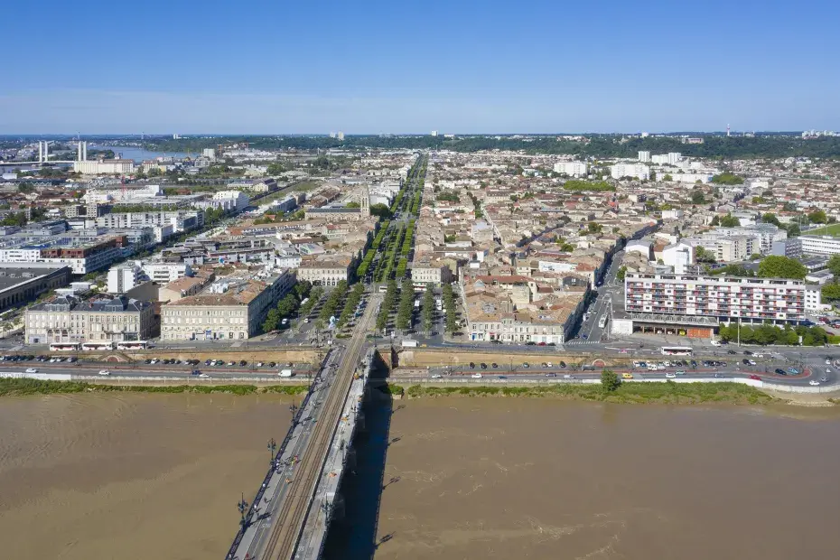 Photo : Le projet permettra de végétaliser le cœur de la place Stalingrad © Bordeaux Métropole