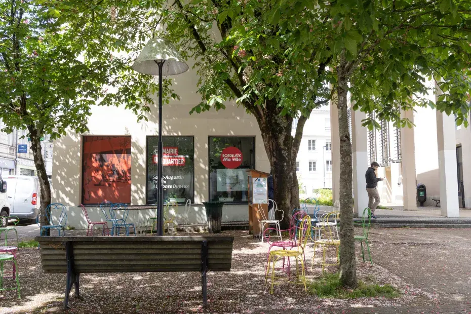 Photo de la mairie de quartier Saint-Augustin, Tauzin, Alphonse Dupeux