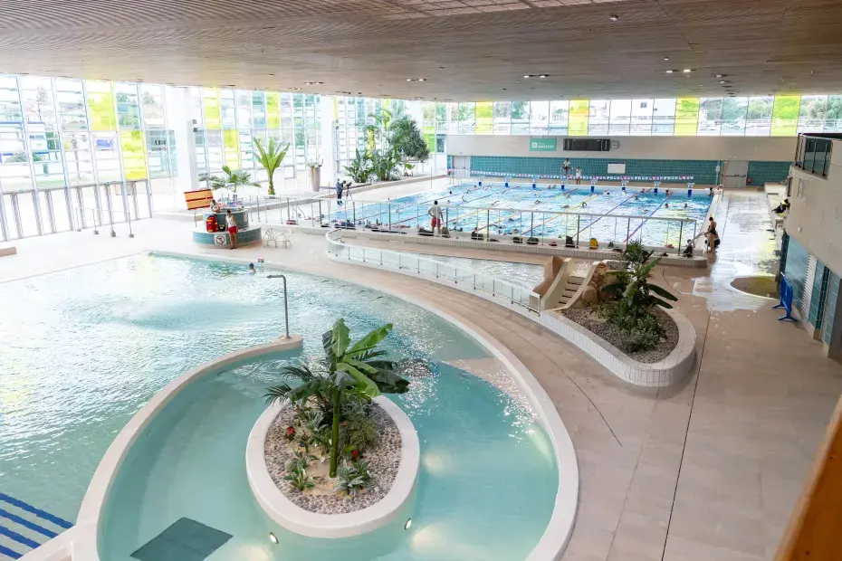 Photo de la piscine du Grand Parc rénovée