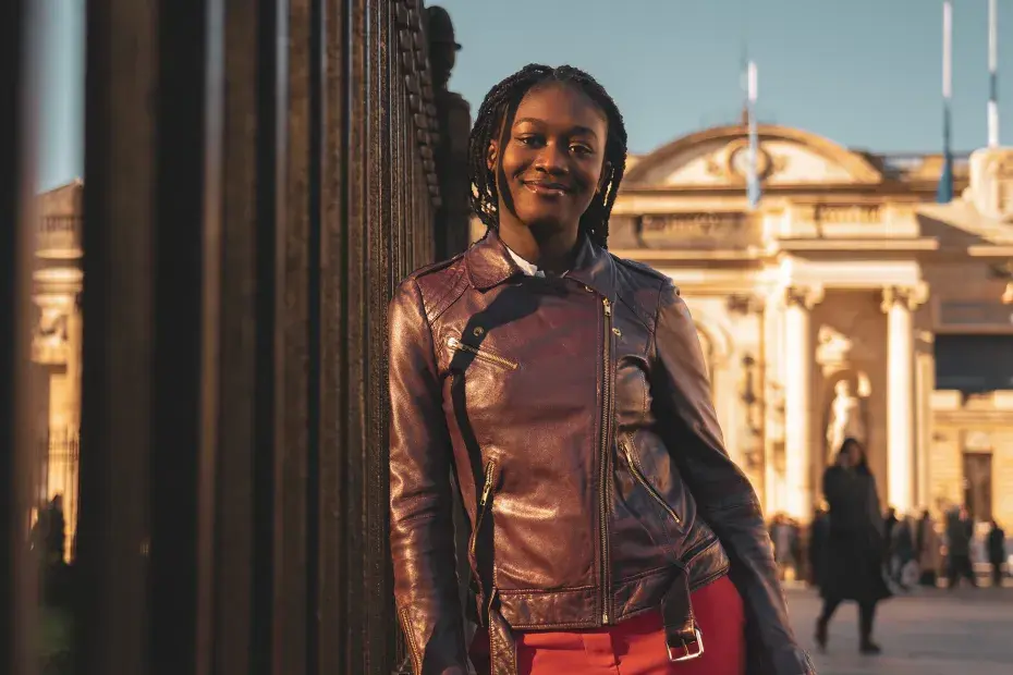 Cahéla, co-créatrice des Olympiades jeunesse pour l'ESS.