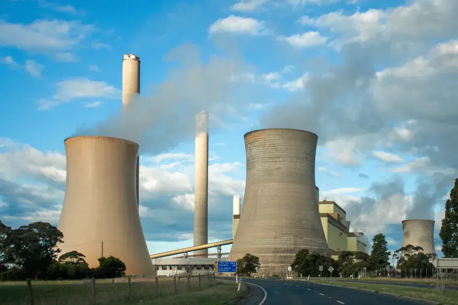 photo d'une centrale nucléaire