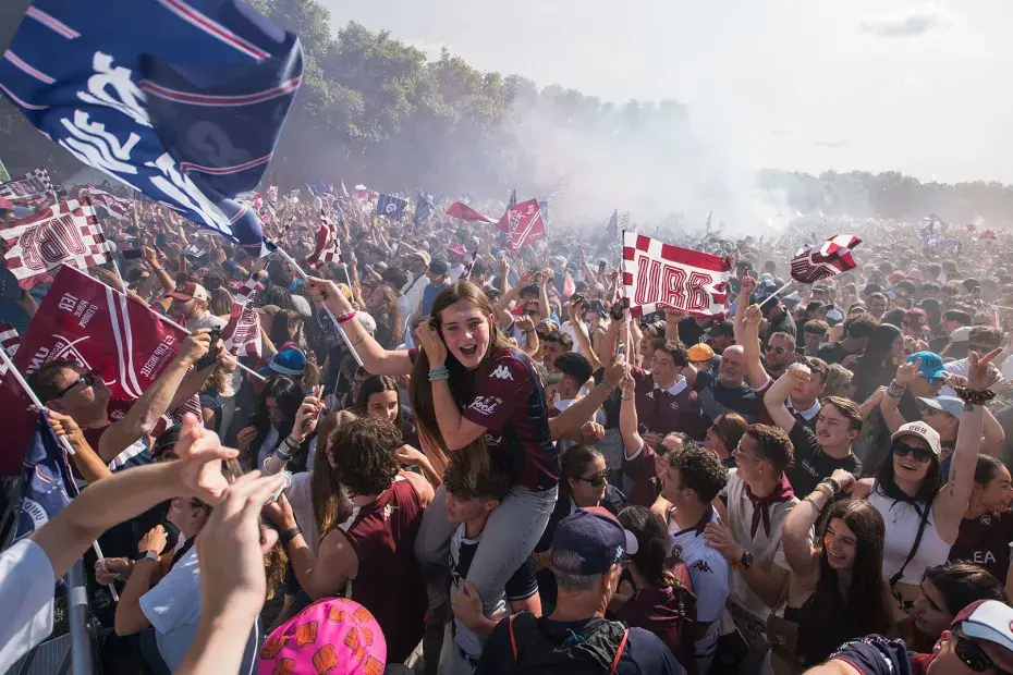 Fans UBB aux Quinconces