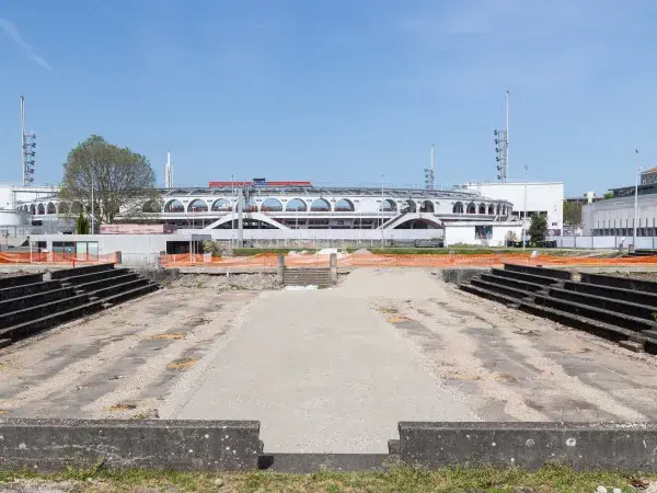Photo du parc Lescure en chantier - Printemps 2025