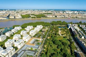 Vue aérienne bordeaux