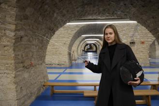 Viktoria Horpenchenko : "J'ai vite compris que je ne pouvais pas vivre sans escrime."