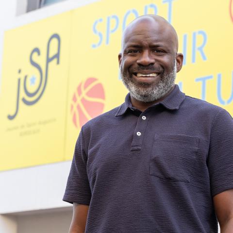 Franck Epesse, nouveau président JSA Bordeaux Basket
