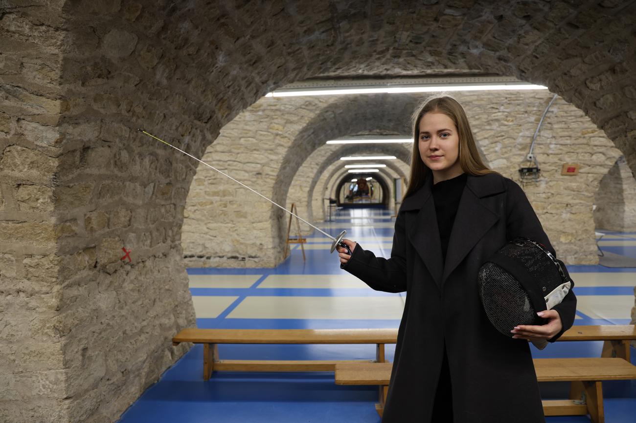 Viktoria Horpenchenko : "J'ai vite compris que je ne pouvais pas vivre sans escrime."