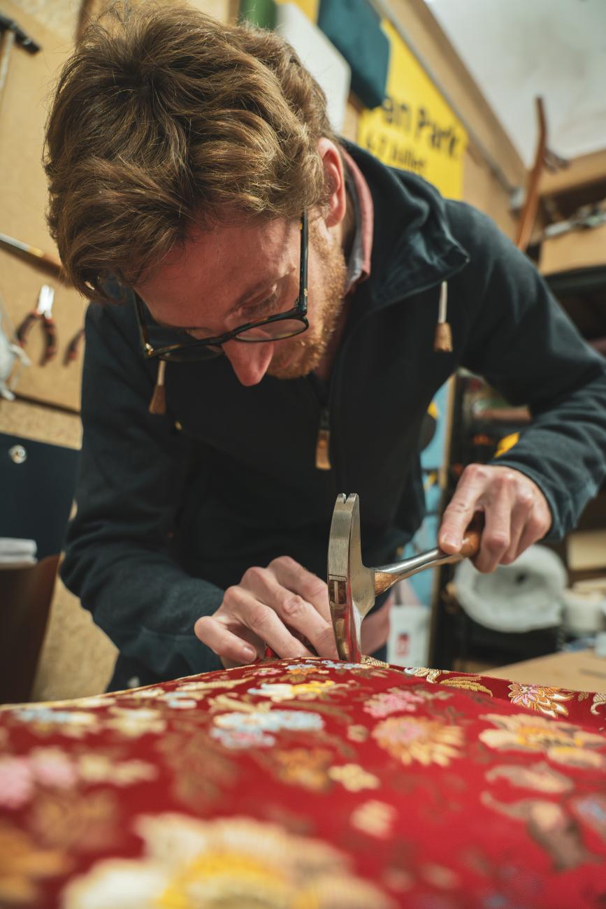 Yann Malagnac, Maison Malagnac, tapissier et designer