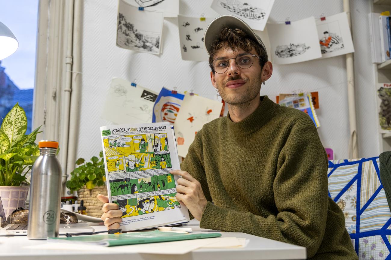 Le Grand dialogue citoyen en bande dessinée, rencontre avec Antoine Blaclard 